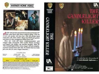 The Candlelight Killer  VHS  Inst.